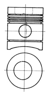 Zuiger Kolbenschmidt 92158600