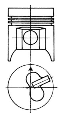 Zuiger Kolbenschmidt 92813600