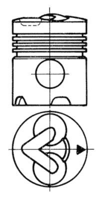 Zuiger Kolbenschmidt 92834600