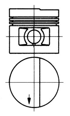 Zuiger Kolbenschmidt 92931600