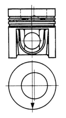 Zuiger Kolbenschmidt 92952600