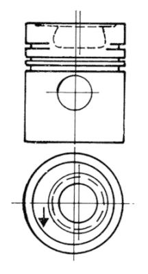 Zuiger Kolbenschmidt 93368600