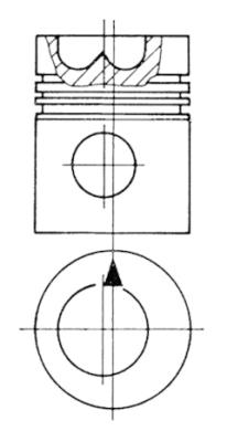 Zuiger Kolbenschmidt 93474700