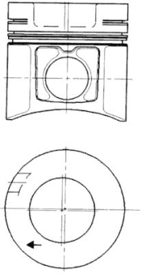 Zuiger Kolbenschmidt 93485600