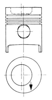 Zuiger Kolbenschmidt 93566600