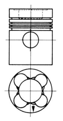Zuiger Kolbenschmidt 93568600