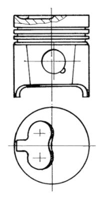 Zuiger Kolbenschmidt 93784700