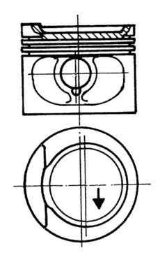 Zuiger Kolbenschmidt 93825600