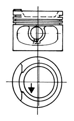 Zuiger Kolbenschmidt 93875600