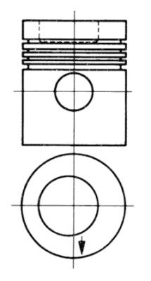 Zuiger Kolbenschmidt 93882600