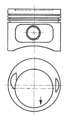 Zuiger Kolbenschmidt 93968600