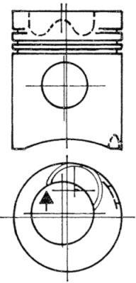 Zuiger Kolbenschmidt 93987700