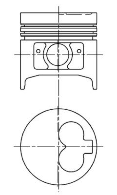 Zuiger Kolbenschmidt 94372700