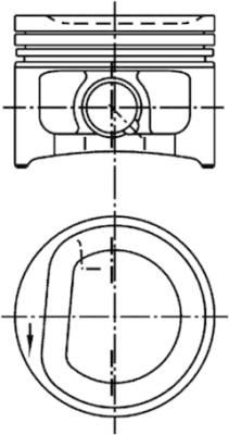 Zuiger Kolbenschmidt 94772600