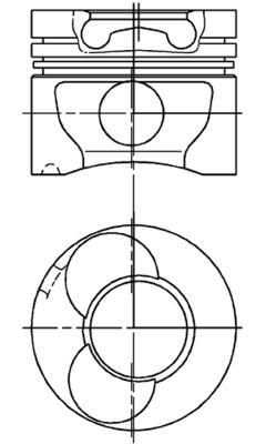 Zuiger Kolbenschmidt 94823700