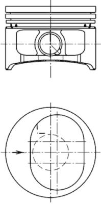 Zuiger Kolbenschmidt 94865600