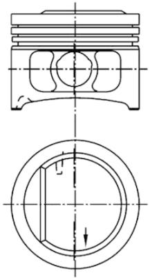 Zuiger Kolbenschmidt 94916600