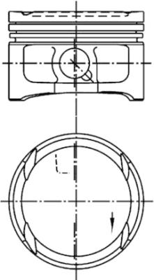 Zuiger Kolbenschmidt 99563600