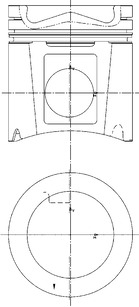 Zuiger Kolbenschmidt 40742600