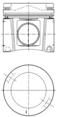 Zuiger Kolbenschmidt 40448601