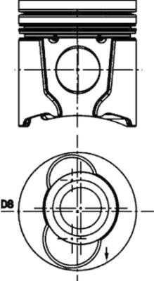 Zuiger Kolbenschmidt 99483600