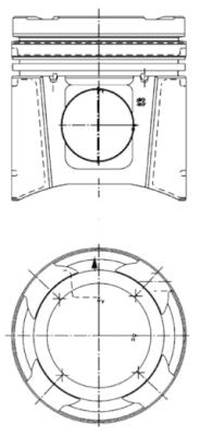 Zuiger Kolbenschmidt 99697600