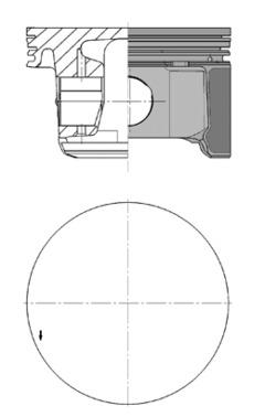 Zuiger Kolbenschmidt 99698620