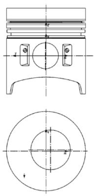 Zuiger Kolbenschmidt 99824600