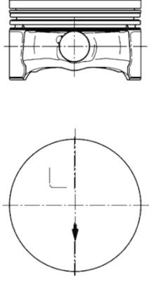Zuiger Kolbenschmidt 99881600