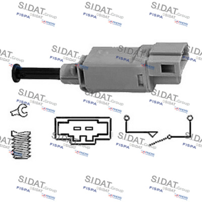 Koppelingbedieningsschakelaar (motor) Fispa 5.140075