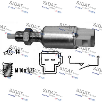 Koppelingbedieningsschakelaar (motor) Fispa 5.140117