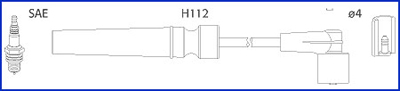 Bougiekabelset Hitachi 134236