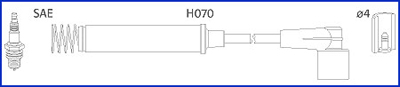 Bougiekabelset Hitachi 134258