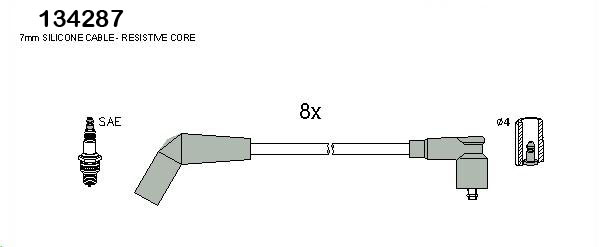 Bougiekabelset Hitachi 134287