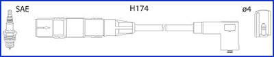 Bougiekabelset Hitachi 134714