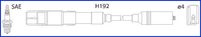 Bougiekabelset Hitachi 134779