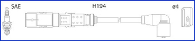 Bougiekabelset Hitachi 134791