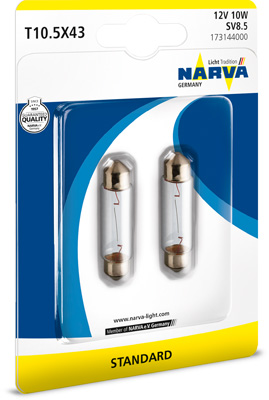 Gloeilamp, motorruimteverlichting Narva 173144000