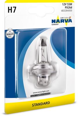 Gloeilamp, verstraler Narva 483284000