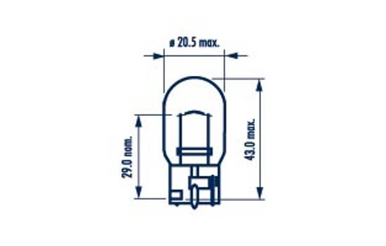 Narva Gloeilamp, achteruitrijlicht 176323000