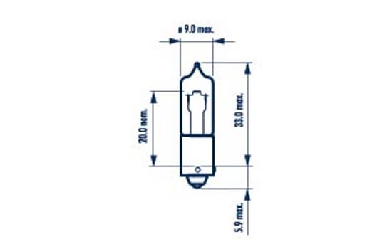 Narva Gloeilamp, achteruitrijlicht 681913000