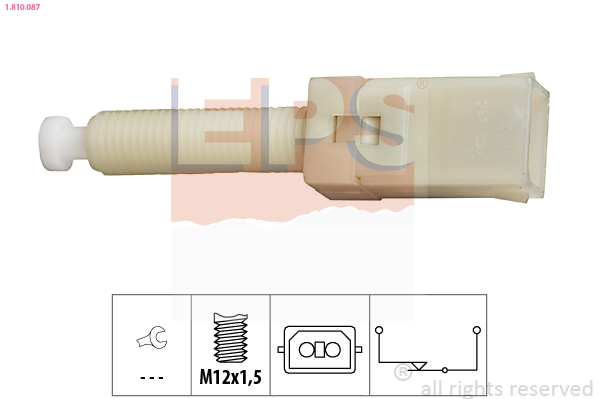 Remlichtschakelaar EPS 1.810.087