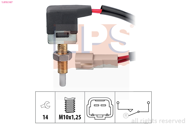 Koppelingbedieningsschakelaar (motor) EPS 1.810.167