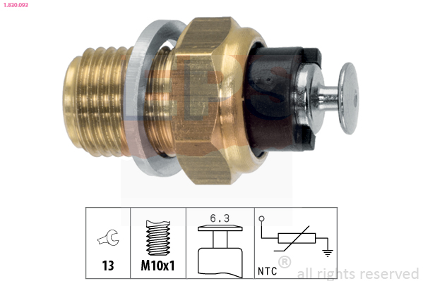 Olietemperatuursensor EPS 1.830.093