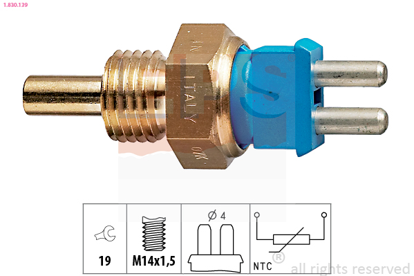 Temperatuursensor EPS 1.830.139