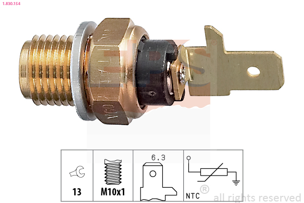 Olietemperatuursensor EPS 1.830.154