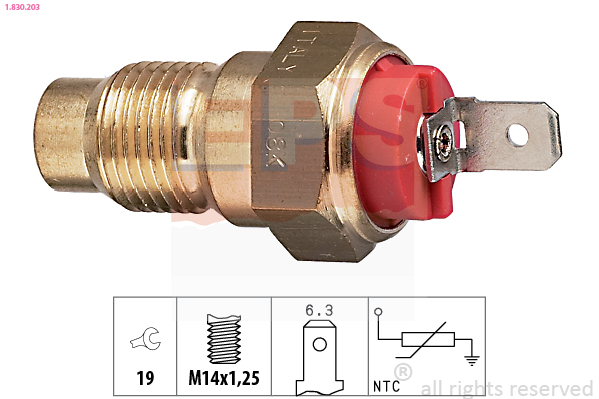 Temperatuursensor EPS 1.830.203