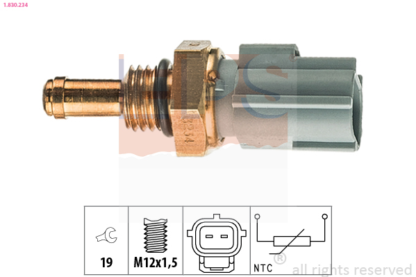 Brandstofdruk sensor EPS 1.830.234