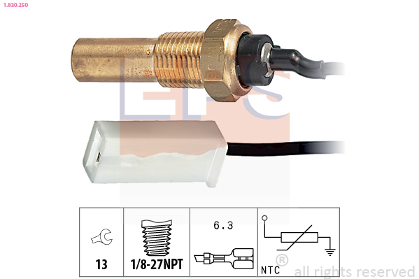 Olietemperatuursensor EPS 1.830.250