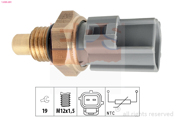 Brandstofdruk sensor EPS 1.830.281